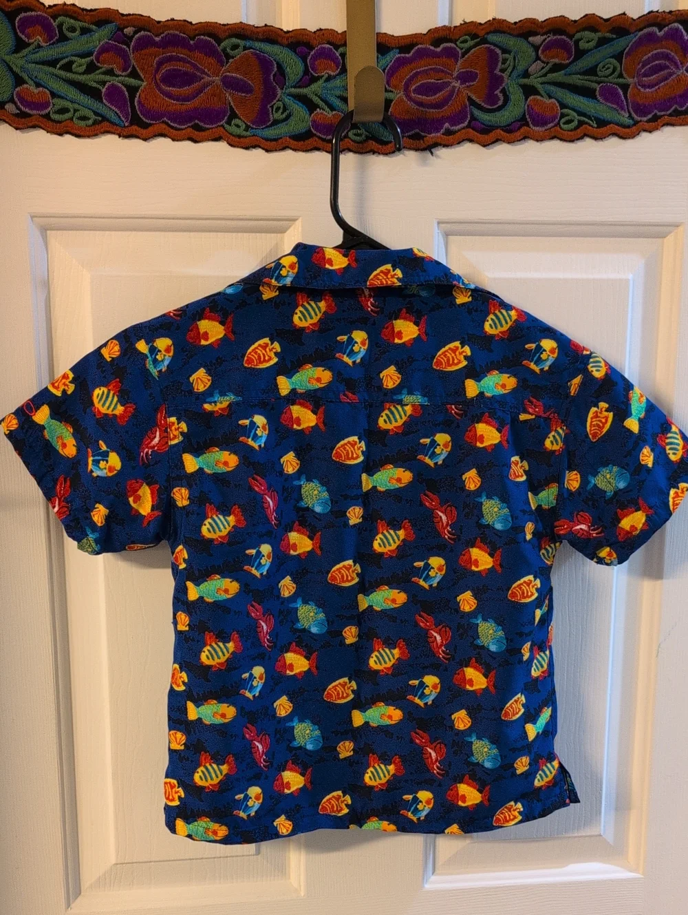 Kids' Towel Fish Print Shirt